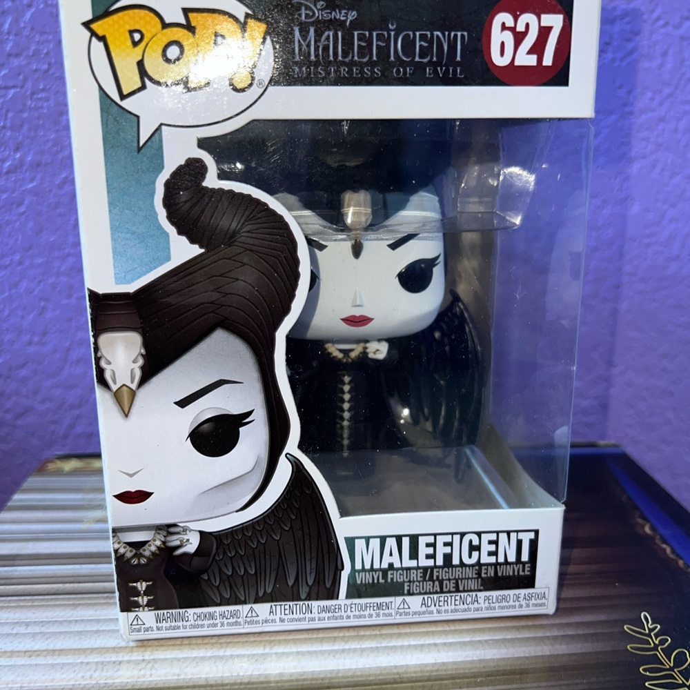Funko Maleficent Vinyl Figure - Black and White